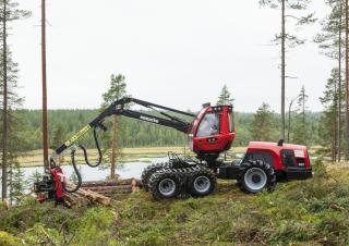 Lesní technika Harvestory Komatsu 931