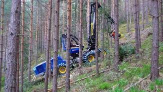 Lesní technika Harvestory Rottne H 11