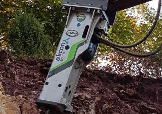 Přídavná zařízení Hydraulická bourací kladiva Daemo B180