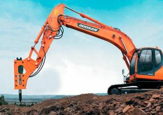 Přídavná zařízení Hydraulická bourací kladiva Doosan DXB90