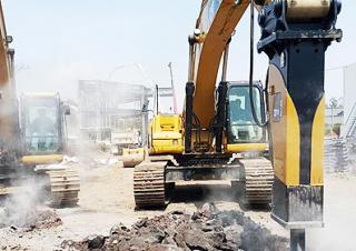 Přídavná zařízení Hydraulická bourací kladiva Feeleng FINE 4X