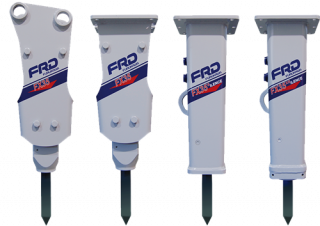 Přídavná zařízení Hydraulická bourací kladiva FRD FX35 