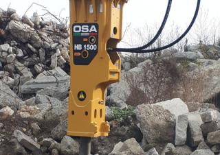 Přídavná zařízení Hydraulická bourací kladiva OSA Demolition Equipment HB 1500