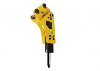 Přídavná zařízení Hydraulická bourací kladiva Soosan SB140 TS-P