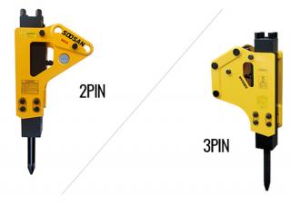 Přídavná zařízení Hydraulická bourací kladiva Soosan SB35 II TS-P