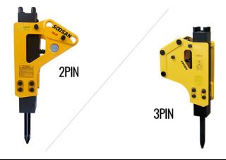Příslušenství Hydraulická bourací kladiva Soosan SB40 Side