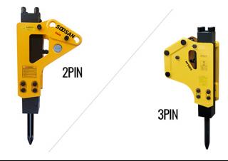Přídavná zařízení Hydraulická bourací kladiva Soosan SB40 Side