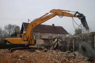 Příslušenství Hydraulická bourací kladiva SkanCraft SCB42