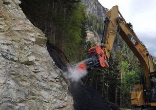 Přídavná zařízení Hydraulická bourací kladiva WIMMER WH02-A