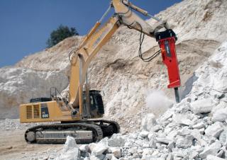 Přídavná zařízení Hydraulická bourací kladiva Promove xP 7000