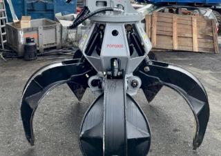 Hydraulické drapákové lopaty Pladdet POPG-1200