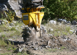 Přídavná zařízení Hydraulické frézy Epiroc ER 1500x