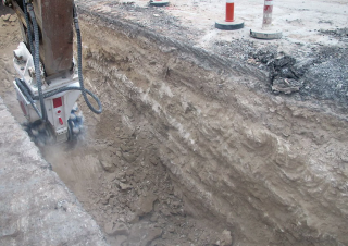 Přídavná zařízení Hydraulické frézy Erkat ER 1500XL