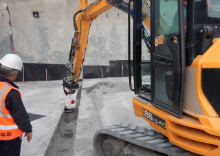 Přídavná zařízení Hydraulické frézy Erkat ER 250L