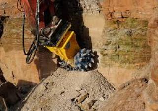 Přídavná zařízení Hydraulické frézy Epiroc ER 250x