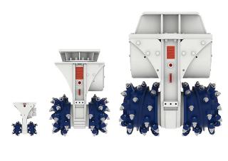 Přídavná zařízení Hydraulické frézy Erkat ER 3000