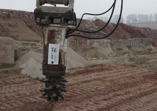 Přídavná zařízení Hydraulické frézy Erkat ER 450L
