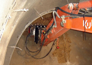 Přídavná zařízení Hydraulické frézy Erkat ER 50X