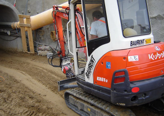 Přídavná zařízení Hydraulické frézy Erkat ER 50X