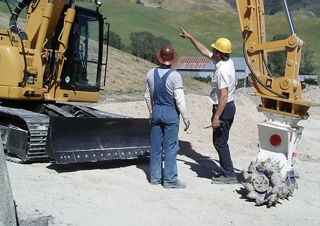 Přídavná zařízení Hydraulické frézy Erkat ER 600