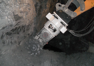 Přídavná zařízení Hydraulické frézy Erkat ERC 1500X
