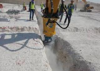 Přídavná zařízení Hydraulické frézy Epiroc ERL 1100