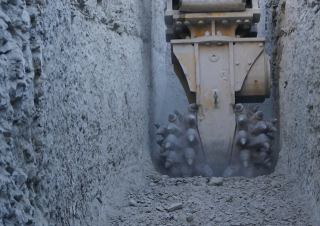 Přídavná zařízení Hydraulické frézy Epiroc VC 2000-3X