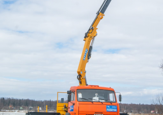 Hydraulické nakládací jeřáby Effer 150 C3S 