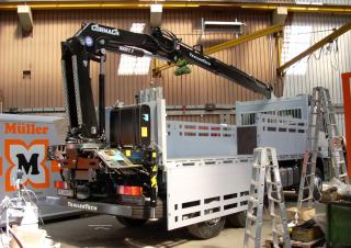 Hydraulické nakládací jeřáby Cormach 16600 E3