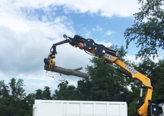 Hydraulické nakládací jeřáby Effer 175 6S