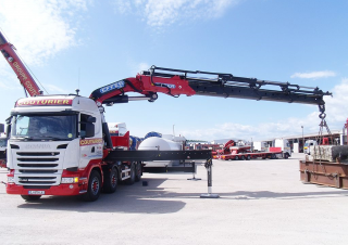 Hydraulické nakládací jeřáby Effer 1750 2S