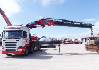 Hydraulické nakládací jeřáby Effer 1750 8S