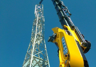 Hydraulické nakládací jeřáby Effer 1855 6S 
