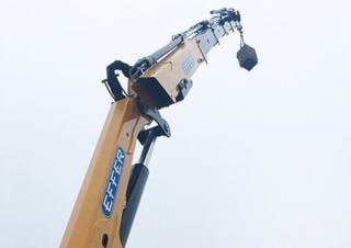 Hydraulické nakládací jeřáby Effer 205 C5S
