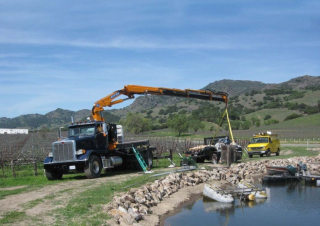 Hydraulické nakládací jeřáby Effer 250 CL2S