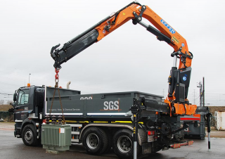 Hydraulické nakládací jeřáby Effer 265 6S