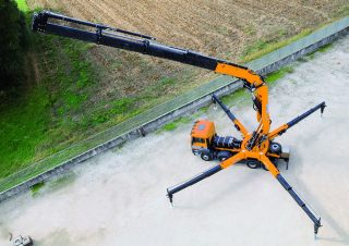 Hydraulické nakládací jeřáby Effer 2655 C3S 