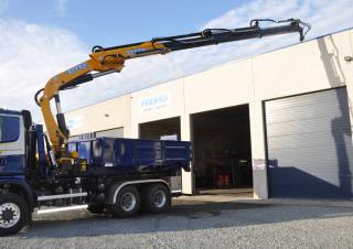 Hydraulické nakládací jeřáby Effer 350 4S