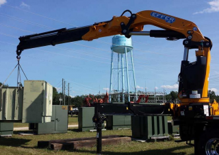Hydraulické nakládací jeřáby Effer 505 6S