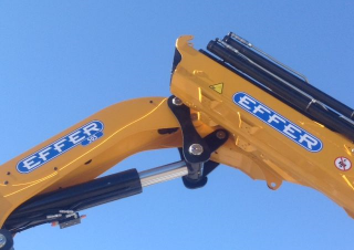 Hydraulické nakládací jeřáby Effer 505 6S