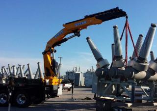 Hydraulické nakládací jeřáby Effer 505 7S