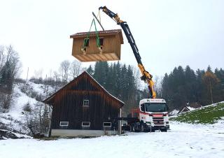 Hydraulické nakládací jeřáby Effer 505 7S