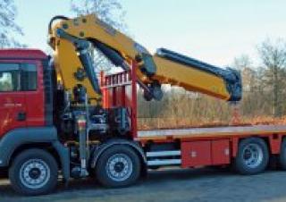 Hydraulické nakládací jeřáby COPMA 2000 650.6