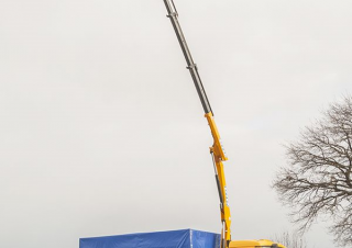 Hydraulické nakládací jeřáby Effer 80 3S