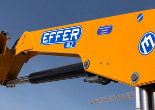 Hydraulické nakládací jeřáby Effer 80.2 3S