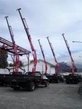 Hydraulické nakládací jeřáby Amco Veba 812-1 S