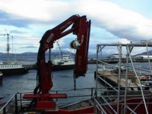 Hydraulické nakládací jeřáby Amco Veba 812-5 S