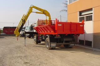 Hydraulické nakládací jeřáby Amco Veba 815-3 S Jib 2S