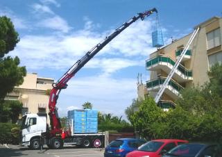 Hydraulické nakládací jeřáby Effer 855 8S