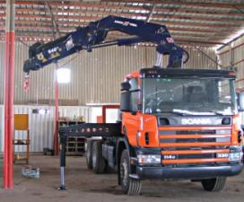 Hydraulické nakládací jeřáby Amco Veba 946-7 S